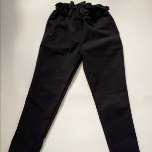 COPY - Girls’ High-Waisted Black Pants